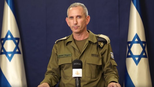 Hagari Israeli spokesman